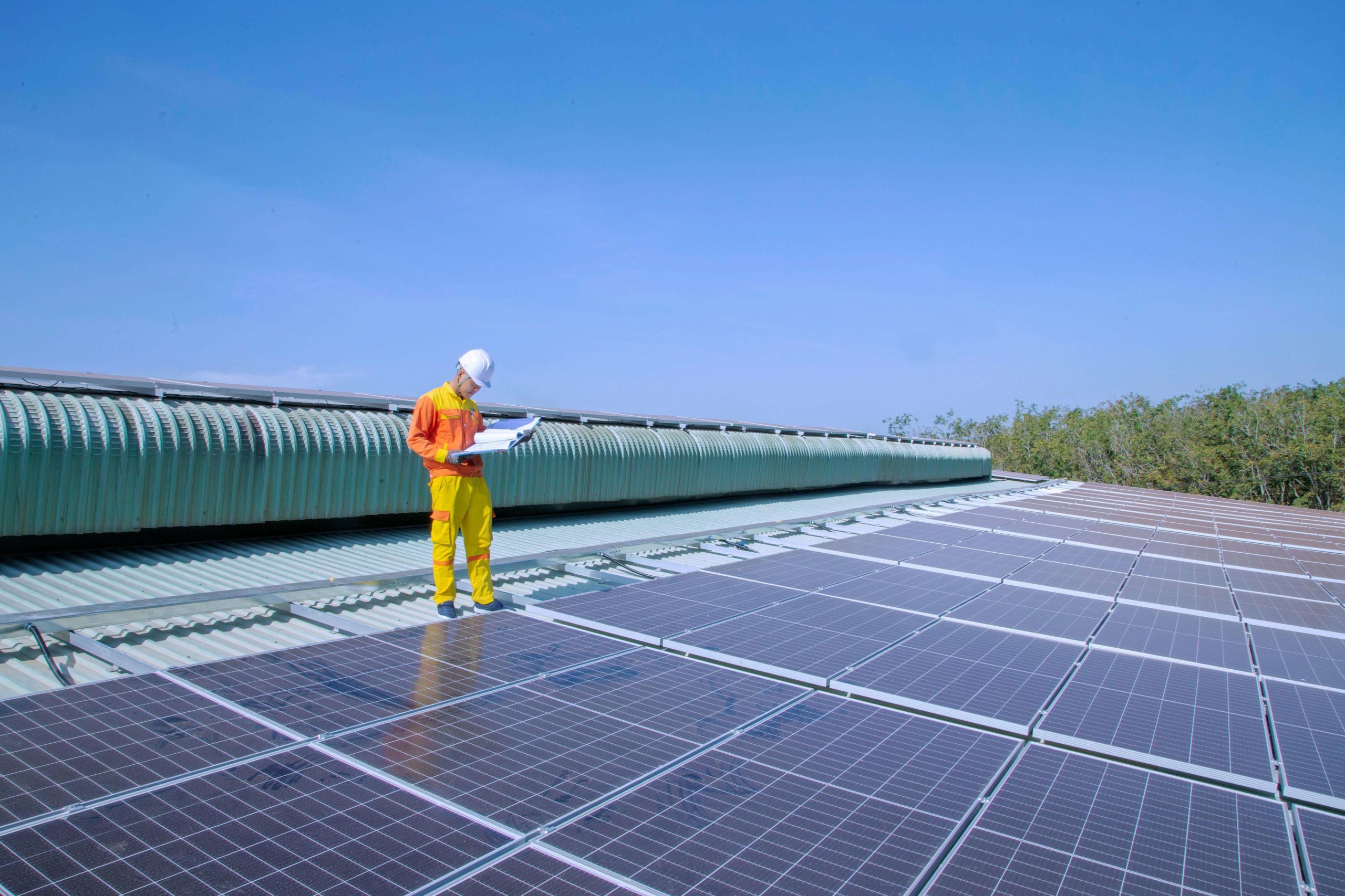 Maintenance de panneaux photovoltaïques